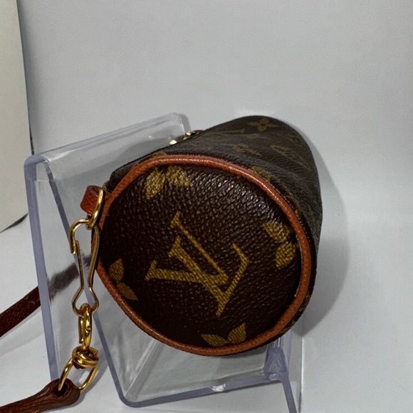 Louis Vuitton - mini Papillon pouch - very good used condition - LV monogram - Picture 5 of 13